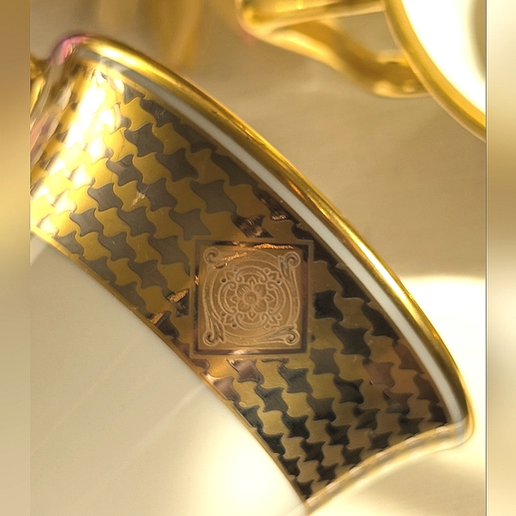 Lenox Haute Couture Footed Cup ⭐ Set of 3 Teacups Mugs $270 - Picture 9 of 16